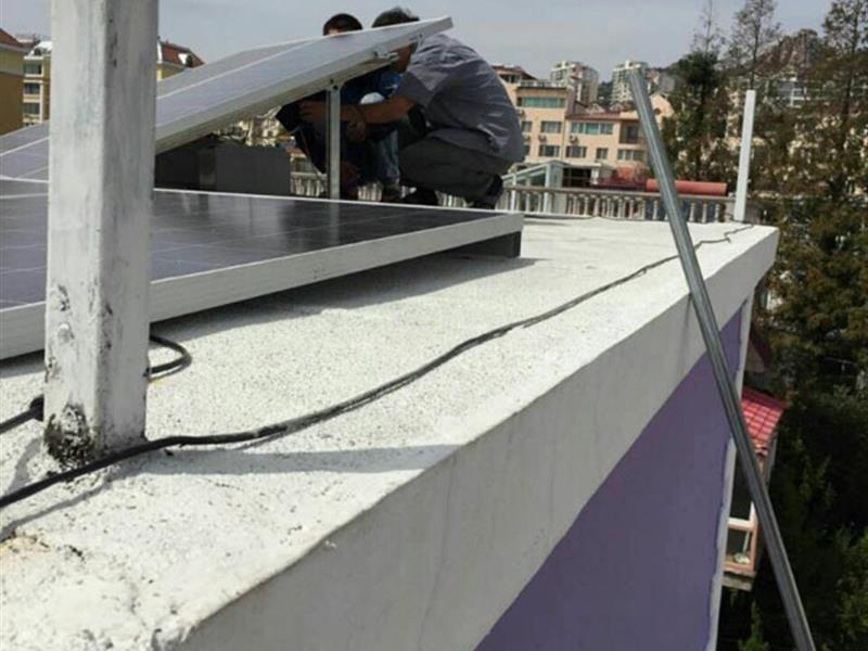 单位屋顶安装案例